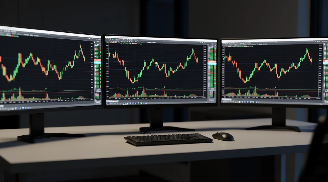 Ruang kerja analisis profesional